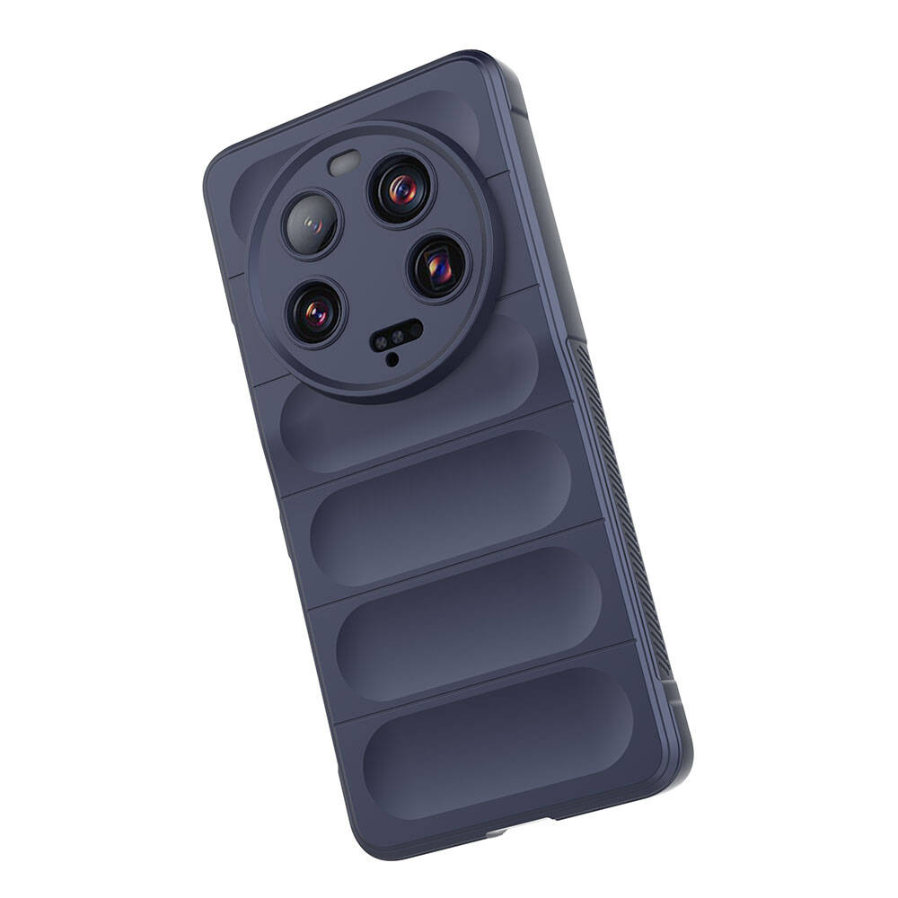 Xiaomi Mi 13 Ultra Uyumlu Kılıf Esnek TPU Oyuklu Arka Yüzey Tasarımlı Zore Etnik Silikon Kapak - 17