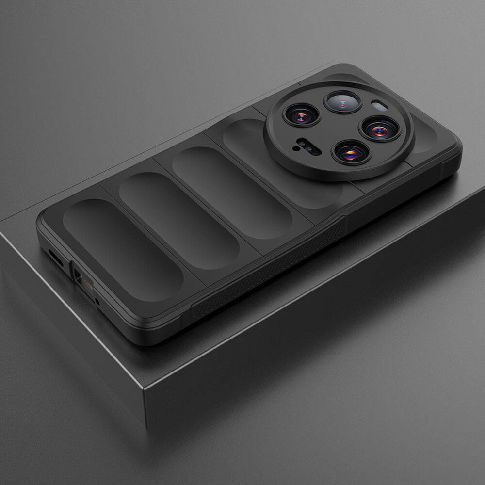 Xiaomi Mi 13 Ultra Uyumlu Kılıf Esnek TPU Oyuklu Arka Yüzey Tasarımlı Zore Etnik Silikon Kapak - 25