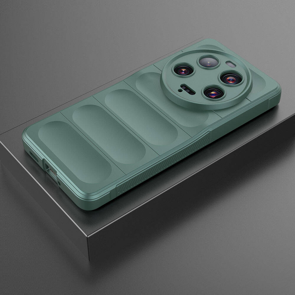 Xiaomi Mi 13 Ultra Uyumlu Kılıf Esnek TPU Oyuklu Arka Yüzey Tasarımlı Zore Etnik Silikon Kapak - 27