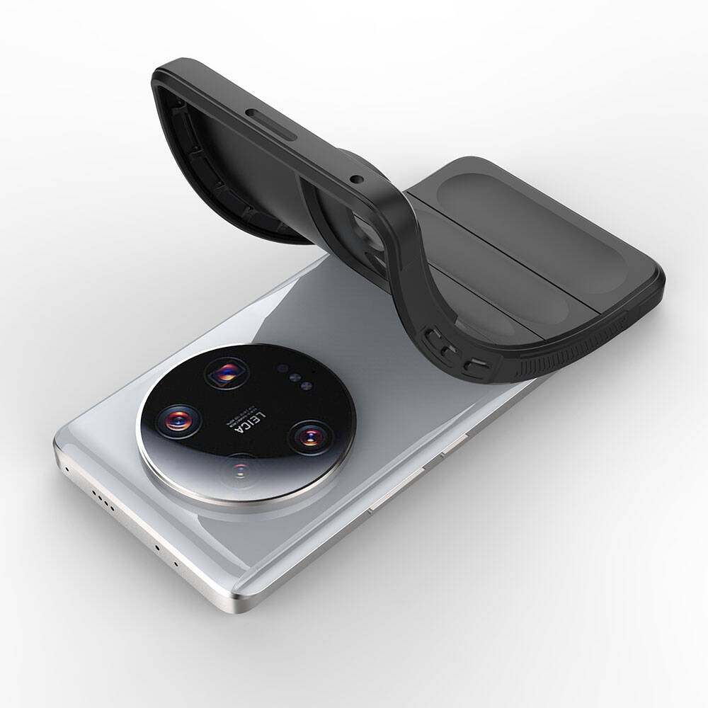 Xiaomi Mi 13 Ultra Uyumlu Kılıf Esnek TPU Oyuklu Arka Yüzey Tasarımlı Zore Etnik Silikon Kapak - 40