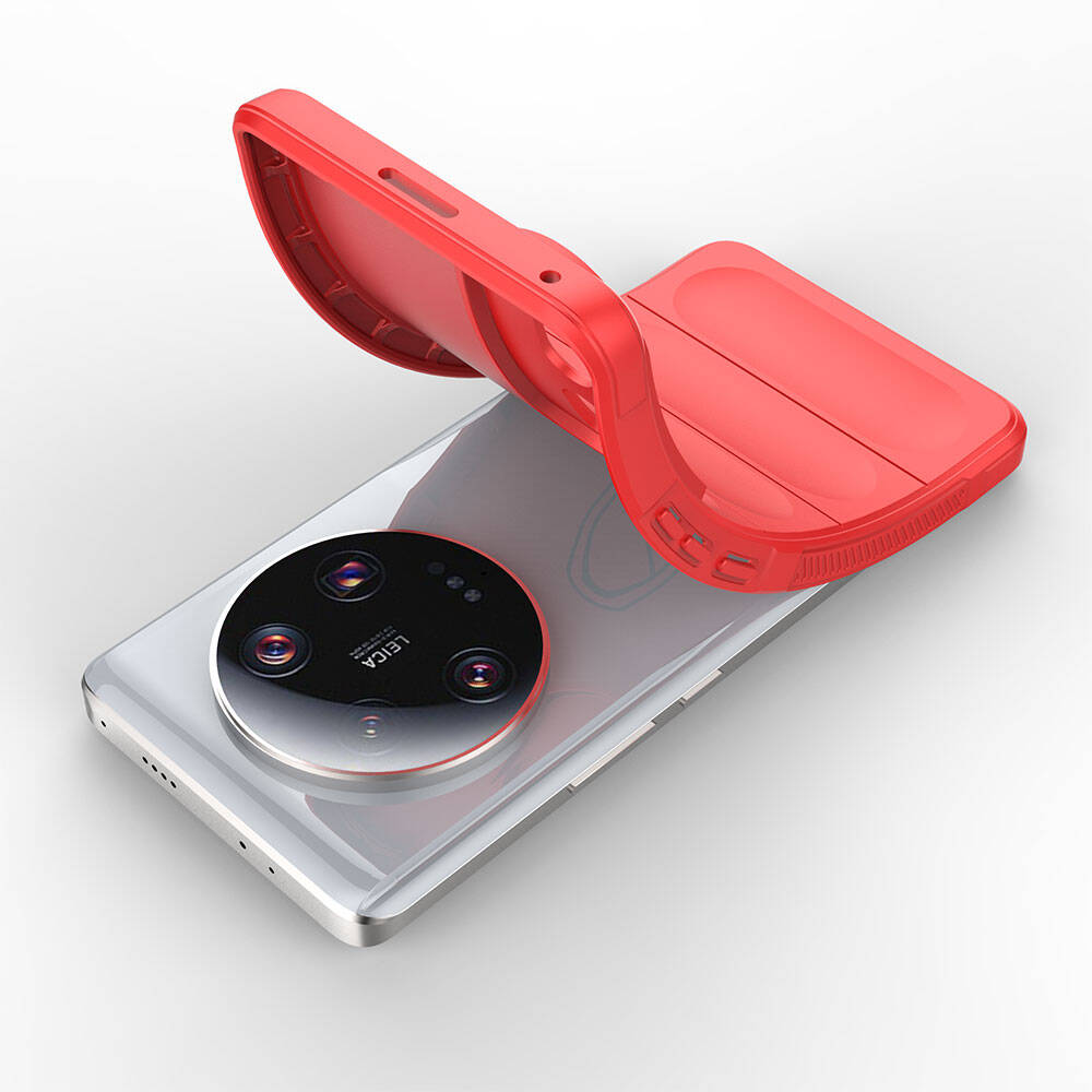 Xiaomi Mi 13 Ultra Uyumlu Kılıf Esnek TPU Oyuklu Arka Yüzey Tasarımlı Zore Etnik Silikon Kapak - 41