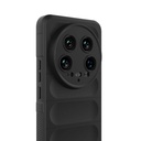 Xiaomi Mi 14 Ultra Uyumlu Kılıf Esnek TPU Oyuklu Arka Yüzey Tasarımlı Zore Etnik Silikon Kapak - 4