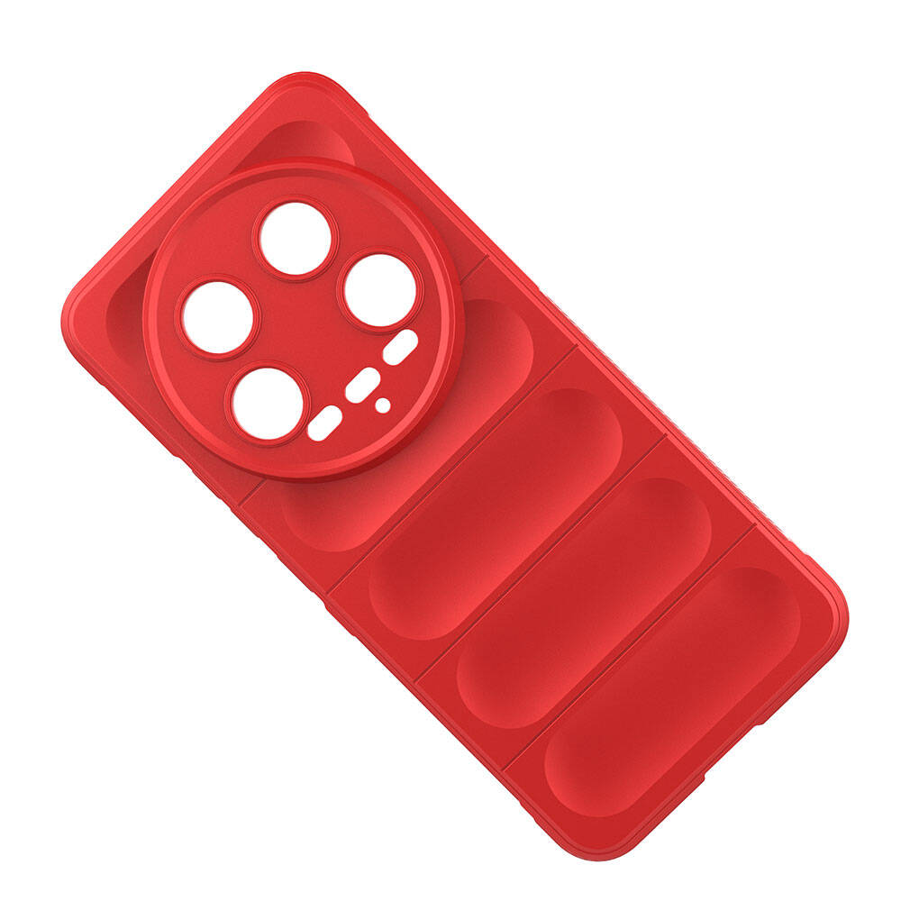 Xiaomi Mi 14 Ultra Uyumlu Kılıf Esnek TPU Oyuklu Arka Yüzey Tasarımlı Zore Etnik Silikon Kapak - 13