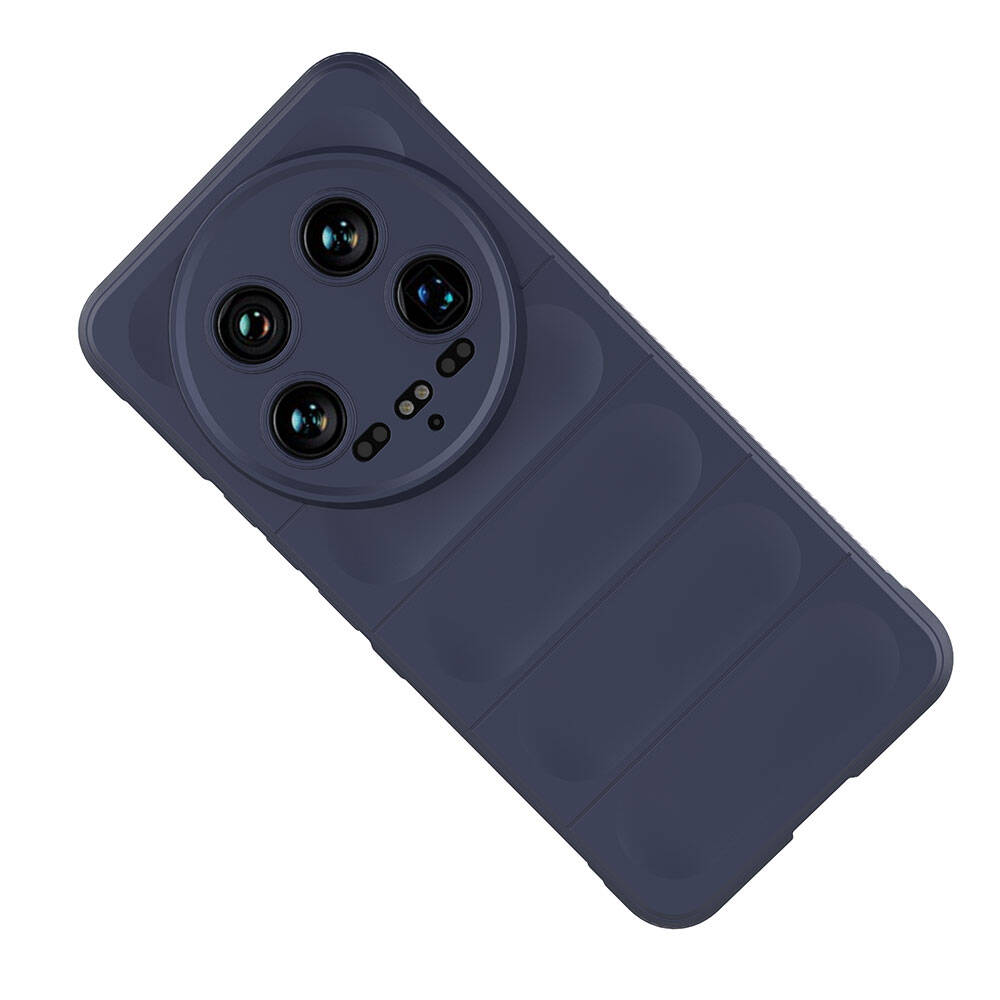 Xiaomi Mi 14 Ultra Uyumlu Kılıf Esnek TPU Oyuklu Arka Yüzey Tasarımlı Zore Etnik Silikon Kapak - 15