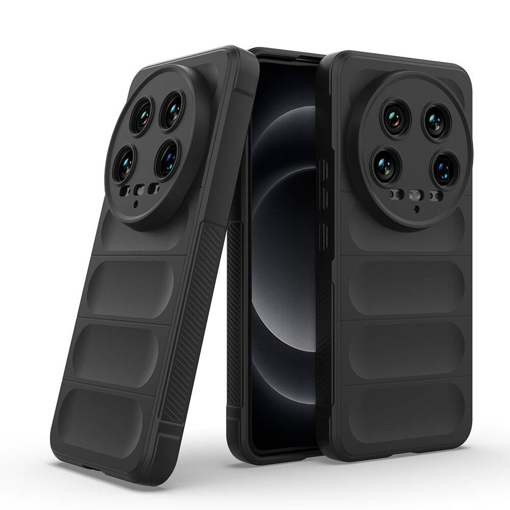 Xiaomi Mi 14 Ultra Uyumlu Kılıf Esnek TPU Oyuklu Arka Yüzey Tasarımlı Zore Etnik Silikon Kapak - 20