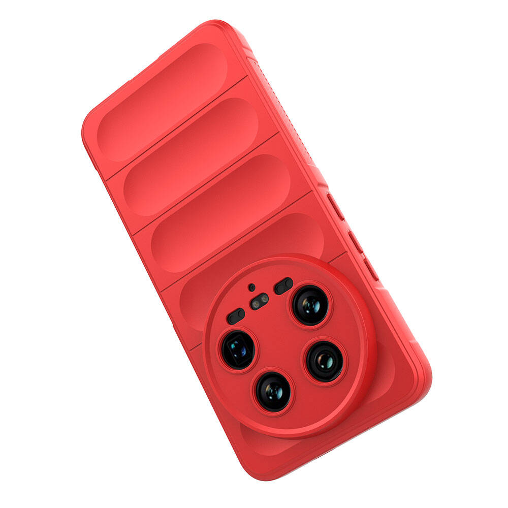 Xiaomi Mi 14 Ultra Uyumlu Kılıf Esnek TPU Oyuklu Arka Yüzey Tasarımlı Zore Etnik Silikon Kapak - 25