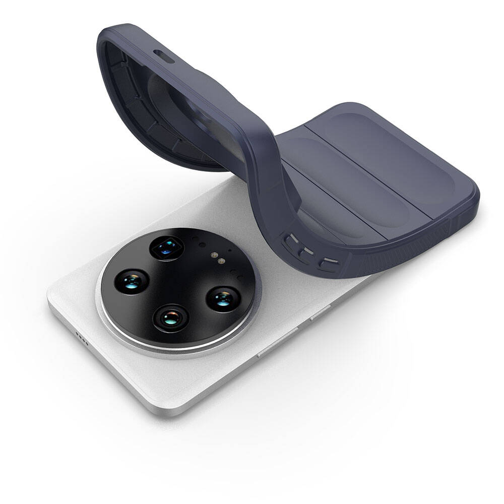 Xiaomi Mi 14 Ultra Uyumlu Kılıf Esnek TPU Oyuklu Arka Yüzey Tasarımlı Zore Etnik Silikon Kapak - 34