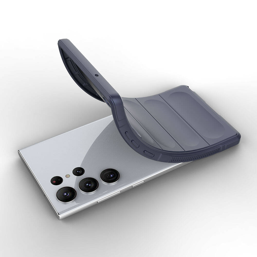 Samsung Galaxy S23 Ultra Uyumlu Kılıf Esnek TPU Oyuklu Arka Yüzey Tasarımlı Zore Etnik Silikon Kapak - 1