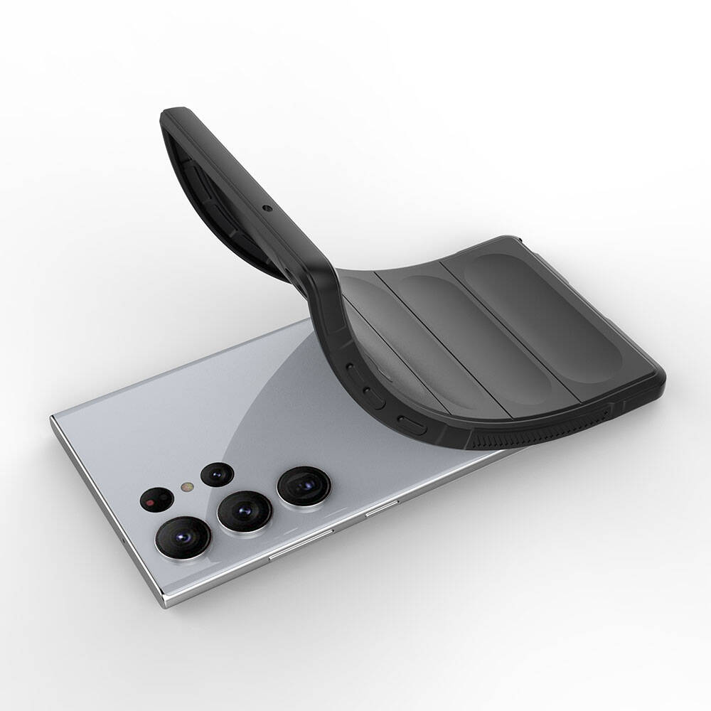 Samsung Galaxy S23 Ultra Uyumlu Kılıf Esnek TPU Oyuklu Arka Yüzey Tasarımlı Zore Etnik Silikon Kapak - 3