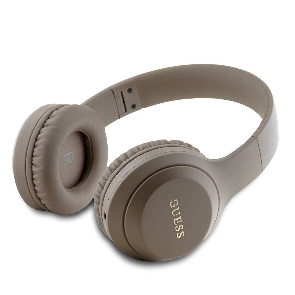 Guess Orjinal Lisanslı Katlanabilir Ayarlanabilir Metal Klasik Logolu Kulak Üstü Bluetooth Kulaklık - 5