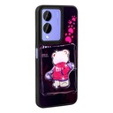 ViVo Y17s Case Shining Embossed Zore Amas Silicone Cover with Iconic Figure - 4