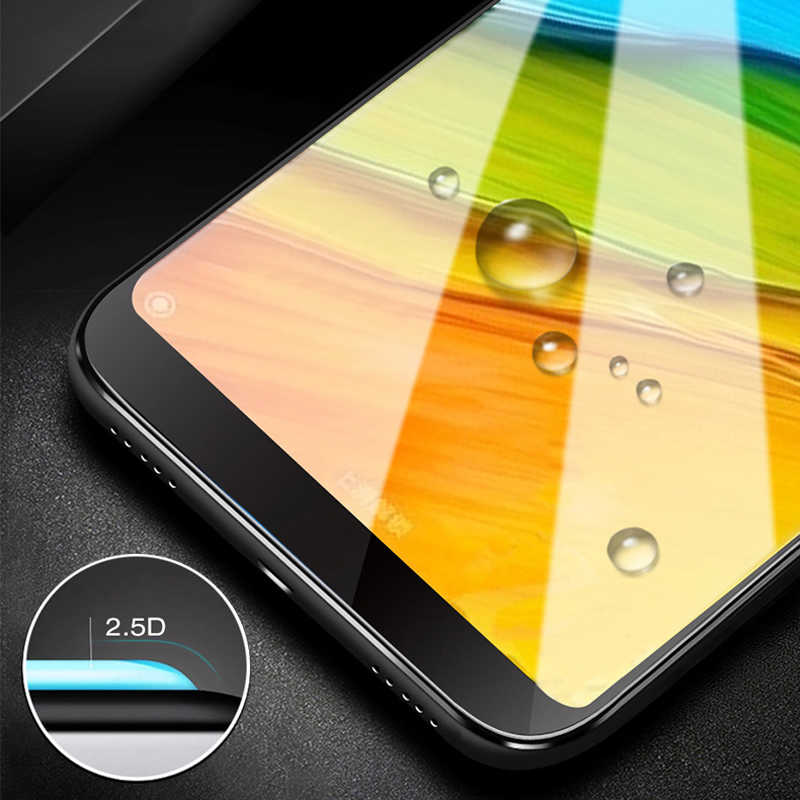 Xiaomi Redmi 5 Plus Uyumlu Zore Kenarları Kırılmaya Dayanıklı Cam Ekran Koruyucu
