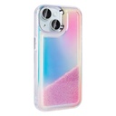 Apple iPhone 15 Uyumlu Kılıf Airbagli Renkli Arka Yüzey Boncuk Tasarımlı Zore Kumul Kapak - 2