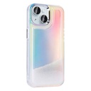 Apple iPhone 15 Uyumlu Kılıf Airbagli Renkli Arka Yüzey Boncuk Tasarımlı Zore Kumul Kapak - 4