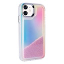 Apple iPhone 12 Uyumlu Kılıf Airbagli Renkli Arka Yüzey Boncuk Tasarımlı Zore Kumul Kapak - 2