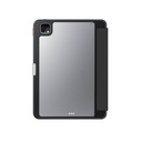 Apple iPad Pro 11 Uyumlu 2024 Kılıf SkinArma Kabartma Baskı Tasarımlı 360 Tam Koruma Arkası Şeffaf Standlı Gamma Kılıf - 6