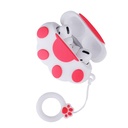 Apple Airpods Pro 2 Uyumlu Zore TPU Kabartma Figürlü İpli Airbag 37 Silikon Kılıf - 5