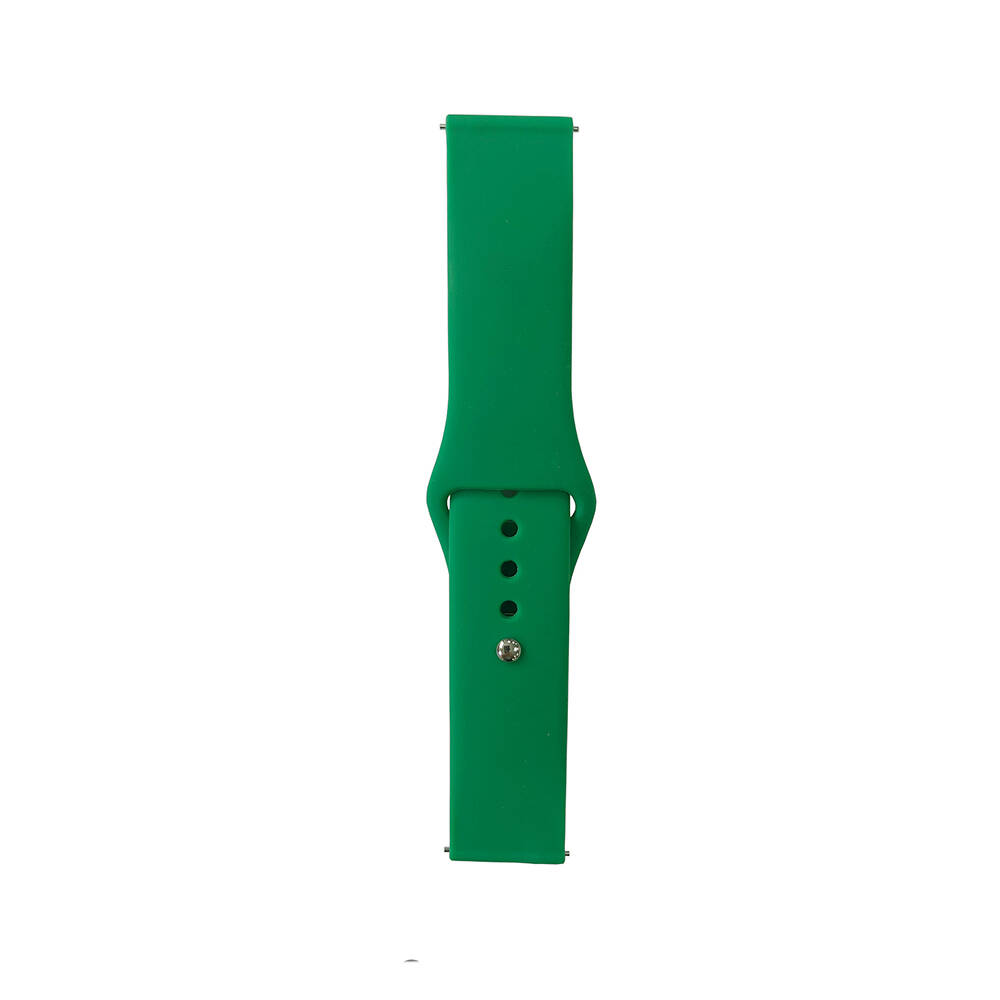 Huawei Watch GT 3 42mm Uyumlu Band Serisi 20mm Klasik Kordon Silikon Strap Kayış - 1