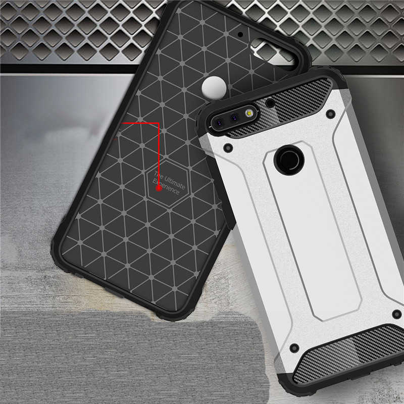 Huawei Y7 2018 Uyumlu Kılıf Zore Crash Silikon Kapak - 3