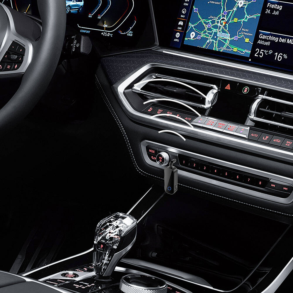 Wiwu Wi-AD001 Kablosuz Ses Alıcı Aux Girişli Bluetooth 5.0 Adaptör - 5