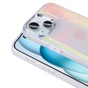Apple iPhone 14 Uyumlu Kılıf Airbagli Renkli Arka Yüzey Boncuk Tasarımlı Zore Kumul Kapak - 4