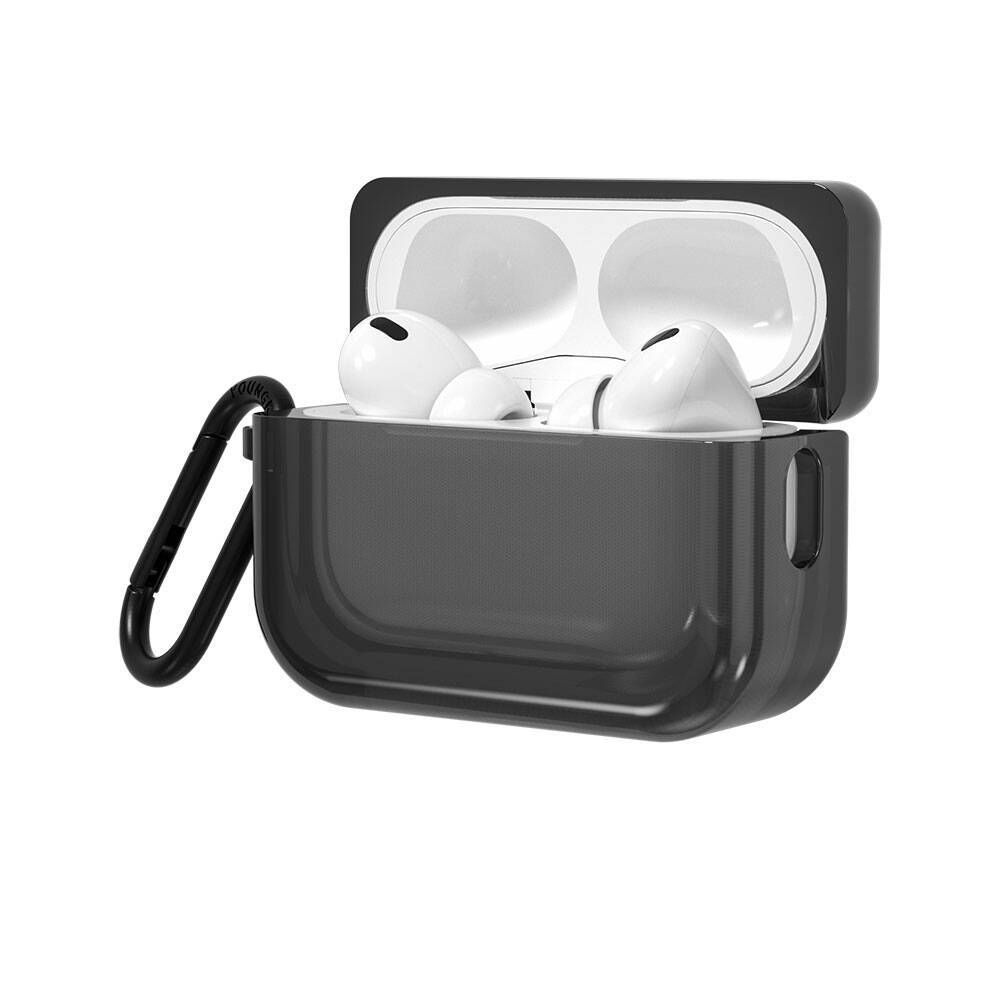 Apple Airpods Pro 2 Uyumlu Kılıf Saydam Jelly Tasarımlı Youngkit Candy Serisi Kılıf - 2
