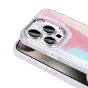 Apple iPhone 15 Pro Max Uyumlu Kılıf Airbagli Renkli Arka Yüzey Boncuk Tasarımlı Zore Kumul Kapak - 6