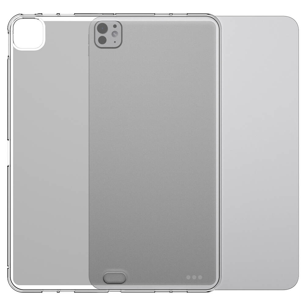 Apple iPad Pro 13 2024 Uyumlu Kılıf Zore Tablet Süper Silikon Kapak - 1