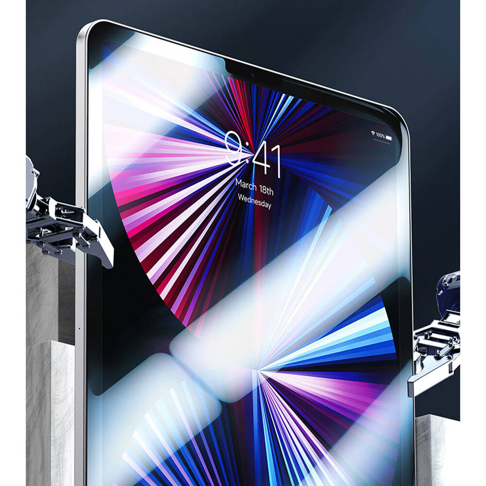 Apple iPad Air 11 2024 Uyumlu Benks OKR Glass Warrior HD Parlak Ekran Koruyucu - 7