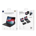 Apple iPad Pro 11 Uyumlu 2024 Wiwu Protective Gizli Kalem Bölmeli Klavyeli Kılıf - 4