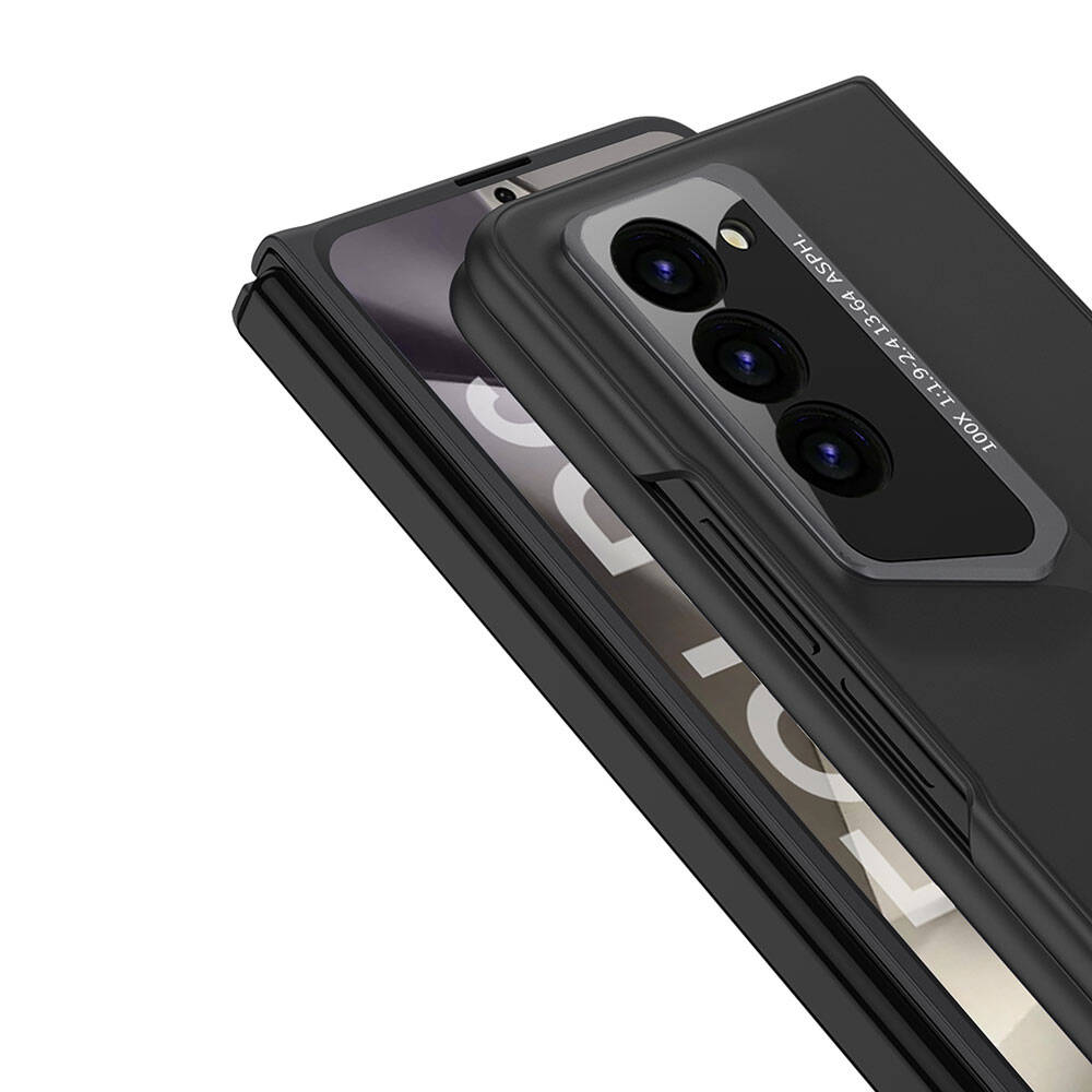 Samsung Galaxy Z Fold 6 Uyumlu Kılıf Ultra İnce Kamera Korumalı Sert Rubber Zore Procase Kapak - 9
