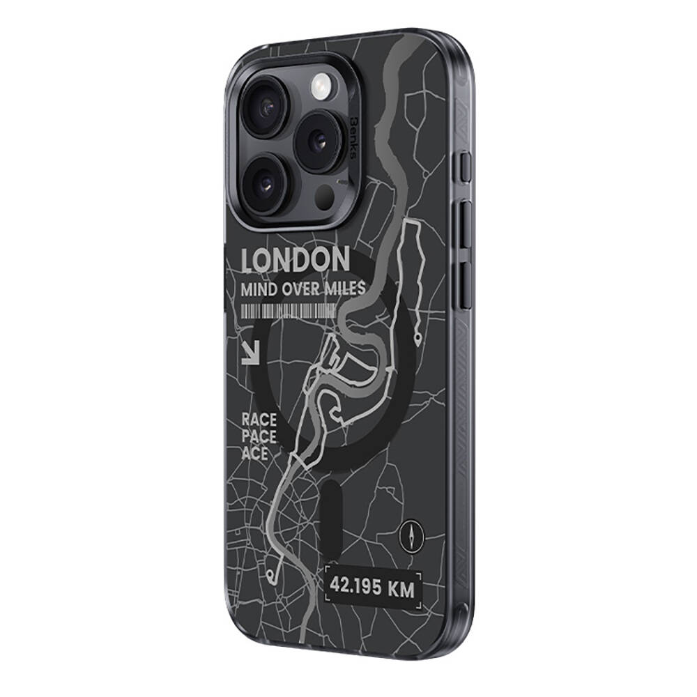 Apple iPhone 14 Pro Uyumlu Kılıf Magsafe Şarj Özellikli Benks City Serisi Kapak - 1