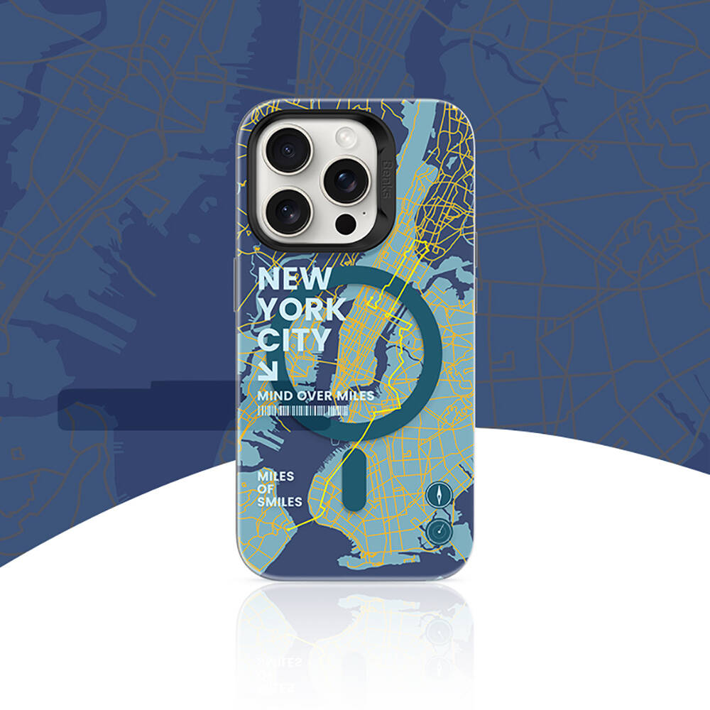 Apple iPhone 14 Pro Uyumlu Kılıf Magsafe Şarj Özellikli Benks City Serisi Kapak - 4