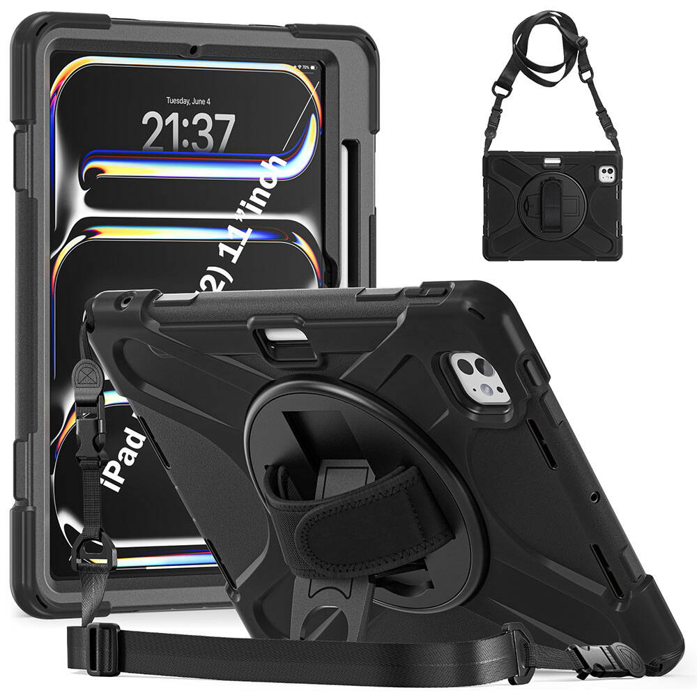 Apple iPad Pro 11 Uyumlu 2024 Zore Defender Tablet Silikon - 1