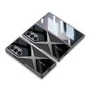 Samsung Galaxy Z Fold 6 Uyumlu Kılıf Ultra İnce Kamera Korumalı PC + Deri Arka Yüzey Zore X-Pro Kapak - 3