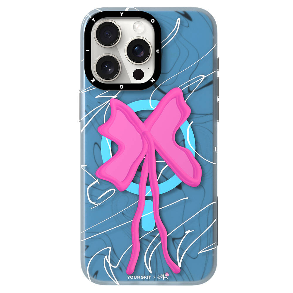 Apple iPhone 15 Pro Uyumlu Kılıf Magsafe Şarj Özellikli Youngkit Anti-Trend Serisi Kapak - 1