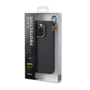Apple iPhone 14 Pro Max Uyumlu Kılıf Karbon Fiber Magsafe Şarj Özellikli Benks Hybrid ArmorPro 600D Kevlar Kapak - 4