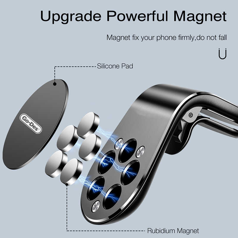 Go Des GD-HD633 Magnetik Araç Telefon Tutucu - 1