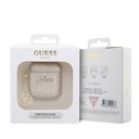 Apple Airpods Uyumlu Kılıf GUESS Glitter 4G Charm Kapak - 4