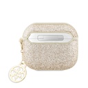 Apple Airpods 3. Nesil Uyumlu Kılıf GUESS Glitter 4G Charm Kapak - 1