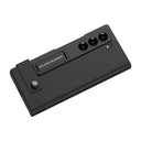 Samsung Galaxy Z Fold 6 Uyumlu Suni Deri Tasarımlı Kalem Bölmeli Zore Kıpta Kartlıklı Standlı Kapak - 3