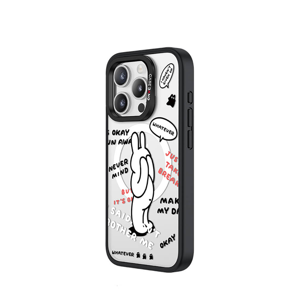 Apple iPhone 15 Pro Uyumlu Kılıf Magsafe Şarj Özellikli Casebang Chill Out Serisi Mıknatıslı Arka Panel - 2