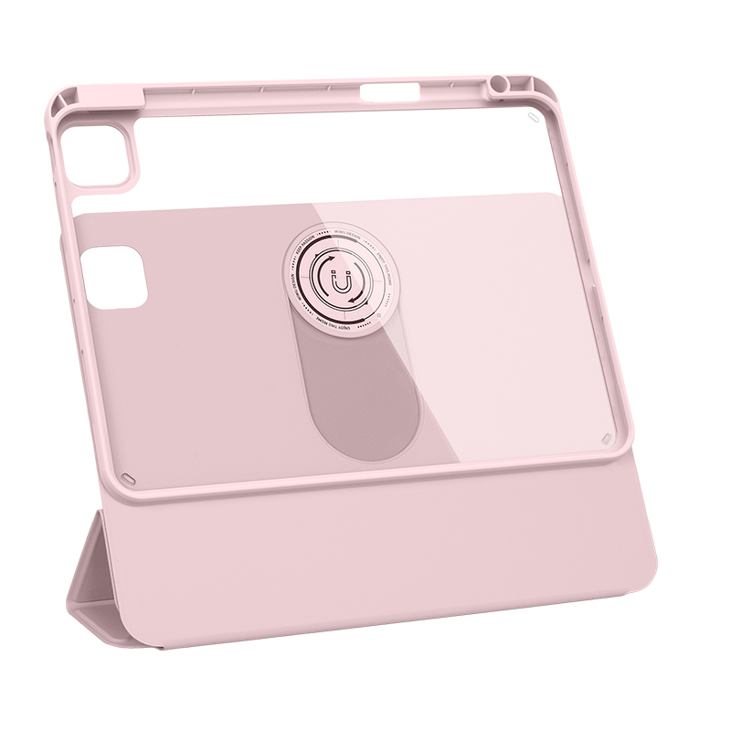 Apple iPad Pro 11 2024 Uyumlu Wiwu 360° Dönebilen Standlı Magnetik Koruyucu Tablet Kılıfı - 12