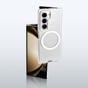 Samsung Galaxy Z Fold 6 Uyumlu Kılıf Magsafe Şarj Özellikli Şeffaf Youngkit Crystal Shield Serisi Kapak - 4