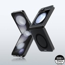 Samsung Galaxy Z Flip 6 Uyumlu Kılıf Magsafe Şarj Özellikli Youngkit Hidden Sand Serisi Kapak - 4