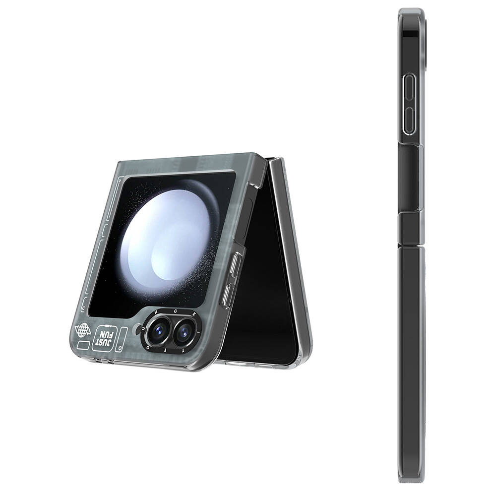 Samsung Galaxy Z Flip 6 Uyumlu Kılıf Magsafe Şarj Özellikli YoungKit Technology Serisi Kapak - 2