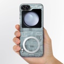 Samsung Galaxy Z Flip 6 Uyumlu Kılıf Magsafe Şarj Özellikli YoungKit Technology Serisi Kapak - 4