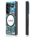 Samsung Galaxy Z Fold 6 Uyumlu Kılıf Magsafe Şarj Özellikli YoungKit Technology Serisi Kapak - 1