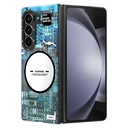 Samsung Galaxy Z Fold 6 Uyumlu Kılıf Magsafe Şarj Özellikli YoungKit Technology Serisi Kapak - 3