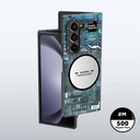 Samsung Galaxy Z Fold 6 Uyumlu Kılıf Magsafe Şarj Özellikli YoungKit Technology Serisi Kapak - 4